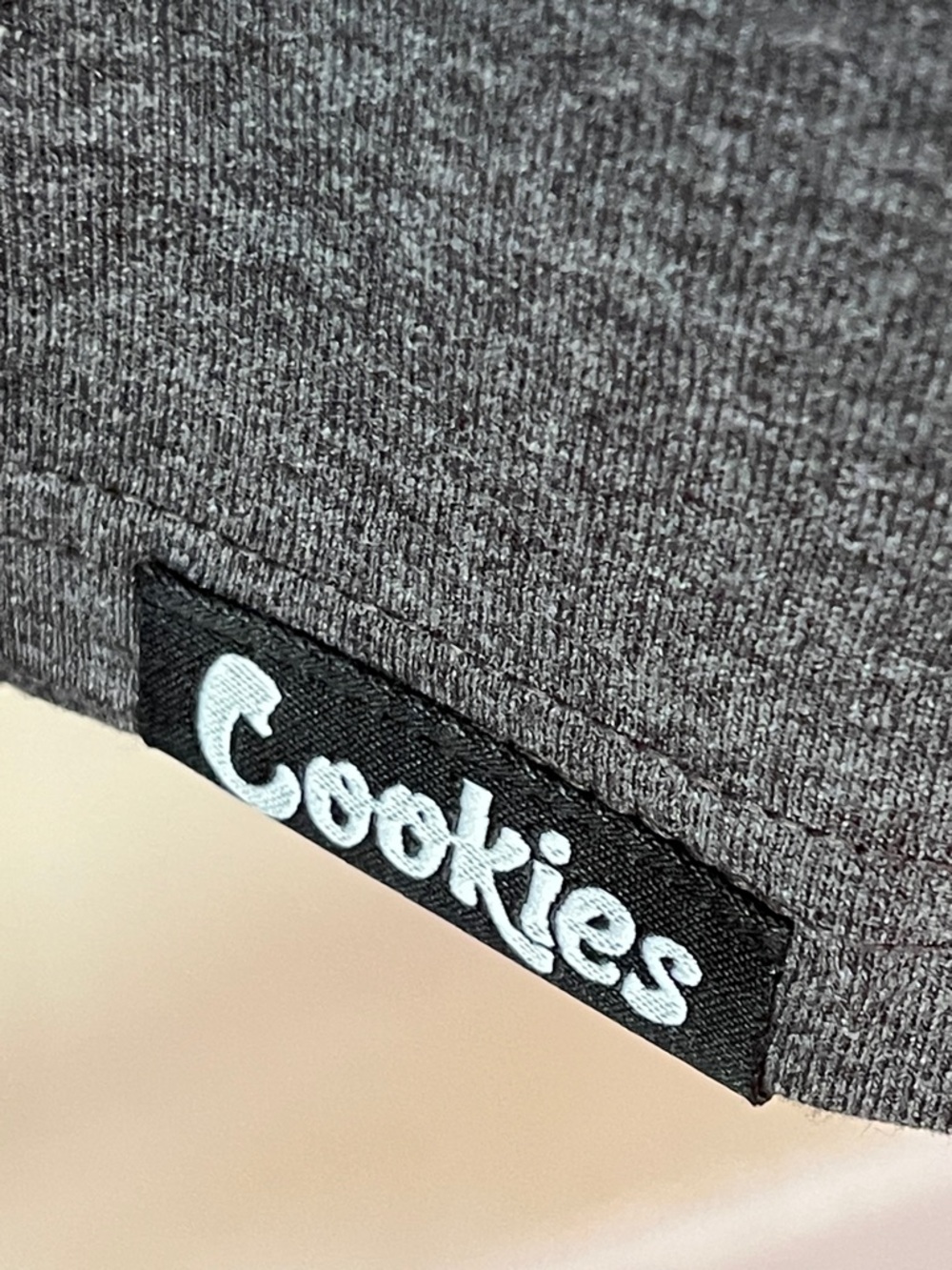 NWT Cookies Cultivators SS Tee in Charcoal Heather / Black - Picture 2 of 5